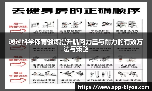 通过科学体育锻炼提升肌肉力量与耐力的有效方法与策略